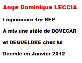  Ange Dominique LECCIA 
